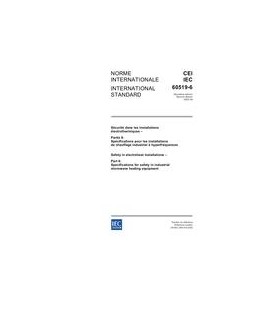 IEC 60519-6 Ed. 2.0 b:2002