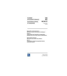 IEC 60749-31 Ed. 1.0 b:2002