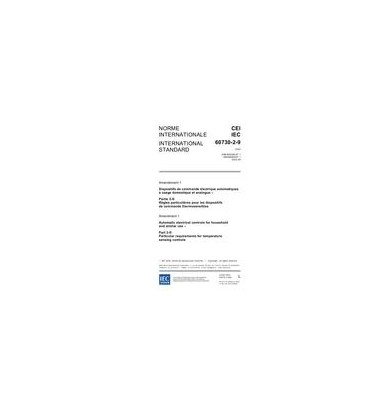 IEC 60730-2-9 Amd.1 Ed. 2.0 b:2002