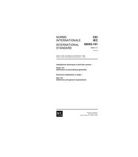 IEC 60092-101 Ed. 4.1 b:2002