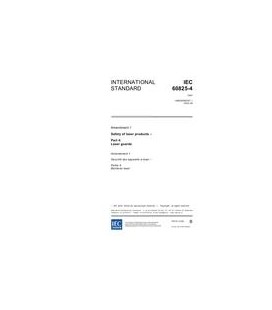 IEC 60825-4 Amd.1 Ed. 1.0 en:2002