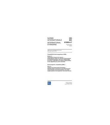 IEC 61000-4-7 Ed. 2.0 b:2002