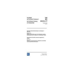 IEC 60335-2-77 Ed. 2.0 b:2002