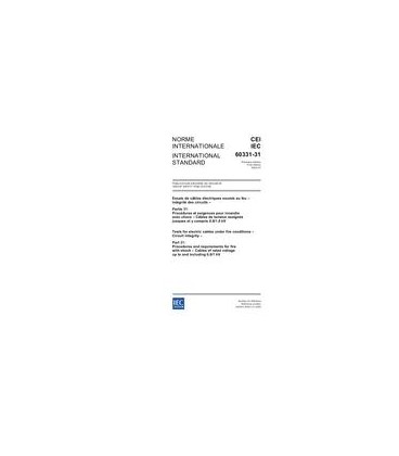 IEC 60331-31 Ed. 1.0 b:2002