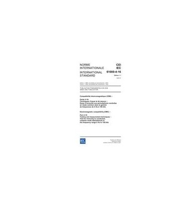 IEC 61000-4-16 Ed. 1.1 b:2002