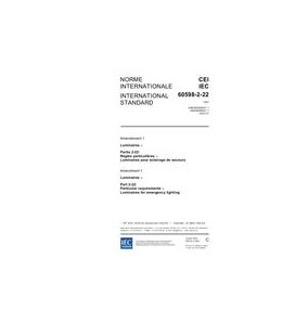 IEC 60598-2-22 Amd.1 Ed. 3.0 b:2002