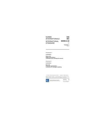 IEC 60598-2-22 Amd.1 Ed. 3.0 b:2002
