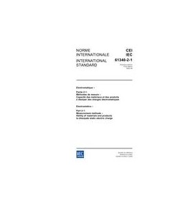 IEC 61340-2-1 Ed. 1.0 b:2002