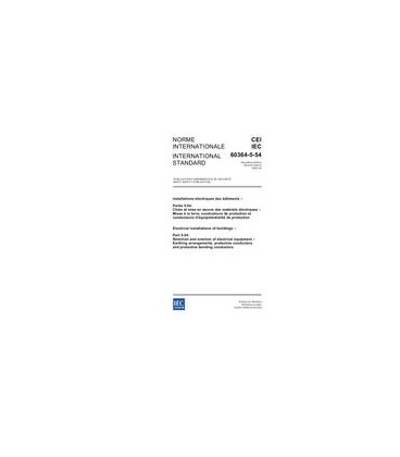 IEC 60364-5-54 Ed. 2.0 b:2002