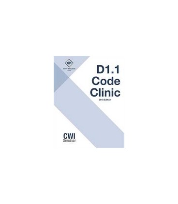 AWS CCRM:2015 - D1.1 CODE CLINIC
