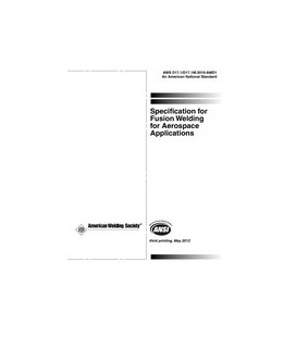 AWS D17.1/D17.1M:2010-AMD1