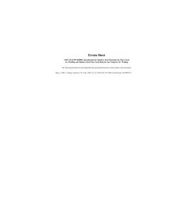 AWS A5.22:1995 (R2005) Errata