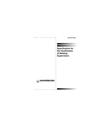 AWS QC13:2006