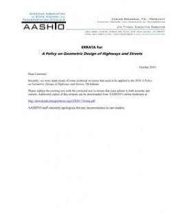 AASHTO Green Book (GDHS-7)