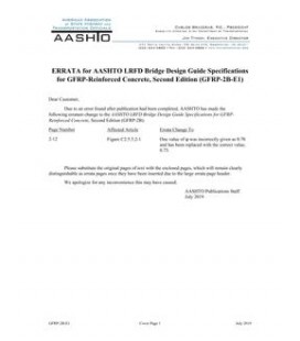 AASHTO GFRP-2B-E1