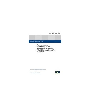 BS PD CEN/TR 16349:2012