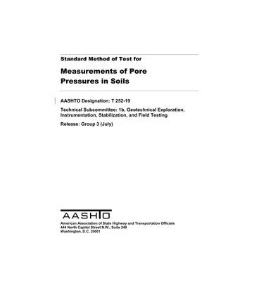 AASHTO T 252-19