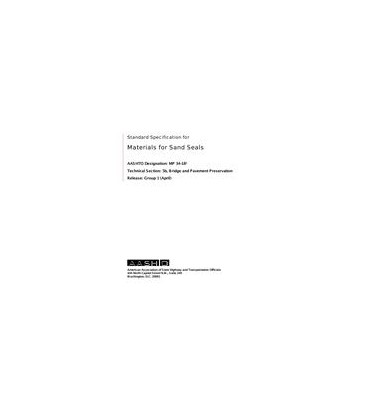 AASHTO MP 34-18 (2020)
