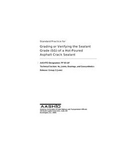 AASHTO PP 85-18 (2019)