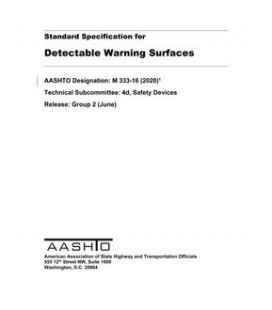 AASHTO M 333-16 (2020)