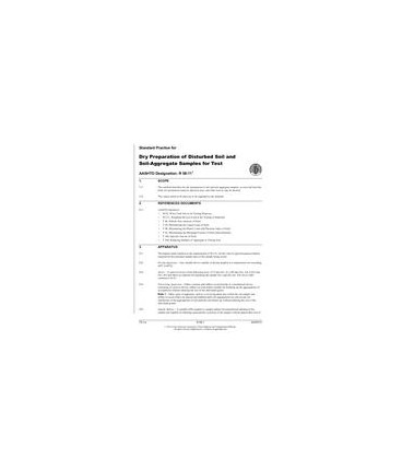 AASHTO R 58-11 (2019)