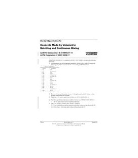 AASHTO M 241M/M 241-11