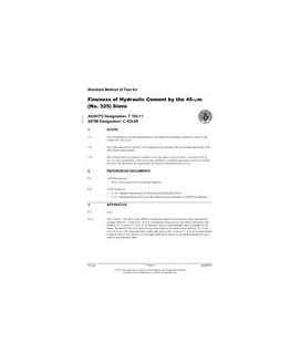 AASHTO T 192-11 (2015)