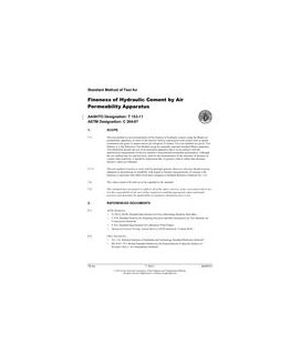 AASHTO T 153-11