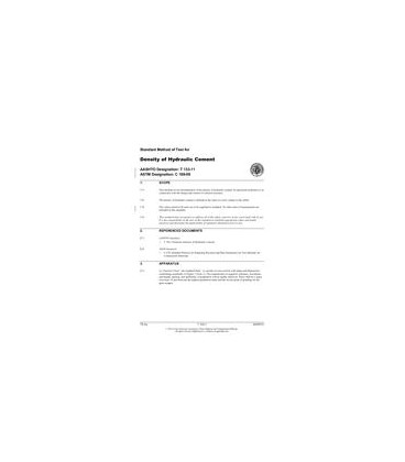 AASHTO T 133-11 (2015)