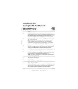 AASHTO T 141-11