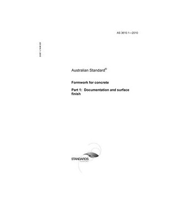 AS 3610.1-2010                        [ Available Superseded ]