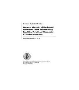 AASHTO TP 85-10 (2016)