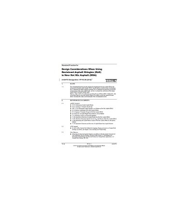 AASHTO PP 53-09 (2012)