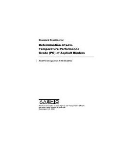 AASHTO R 49-09 (2018)