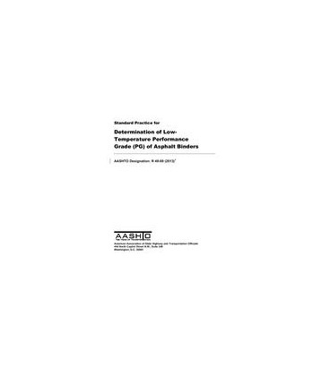 AASHTO R 49-09 (2018)