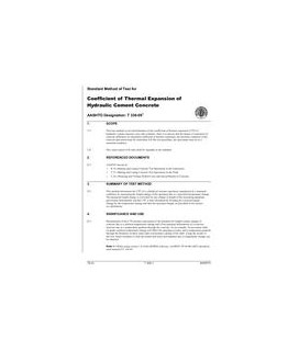 AASHTO T 336-09