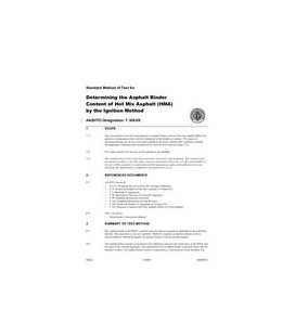 AASHTO T 308-09