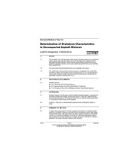 AASHTO T 305-09 (2012)