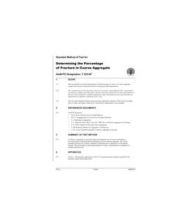 AASHTO T 335-09 (2018)