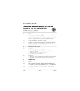 AASHTO T 209-09