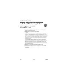 AASHTO T 143-04 (2009)