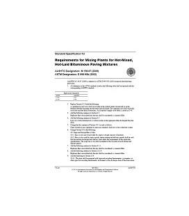 AASHTO M 156-97 (2009)