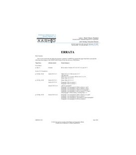 AASHTO LRFDUS-5-E1