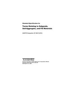 AASHTO M 146-91 (2017)