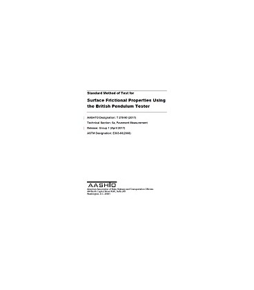 AASHTO T 278-90 (2017)
