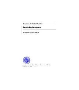 AASHTO T 59-08