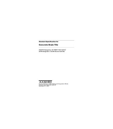 AASHTO M 178M/M 178-07 (2012)