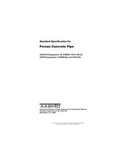 AASHTO M 176M/M 176-07 (2012)