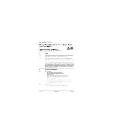 AASHTO M 86M/M 86-07
