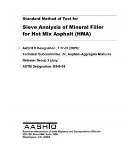AASHTO T 37-07 (2020)